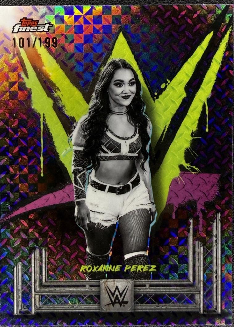 Roxanne Perez [Purple Checkerboard Refractor] #53