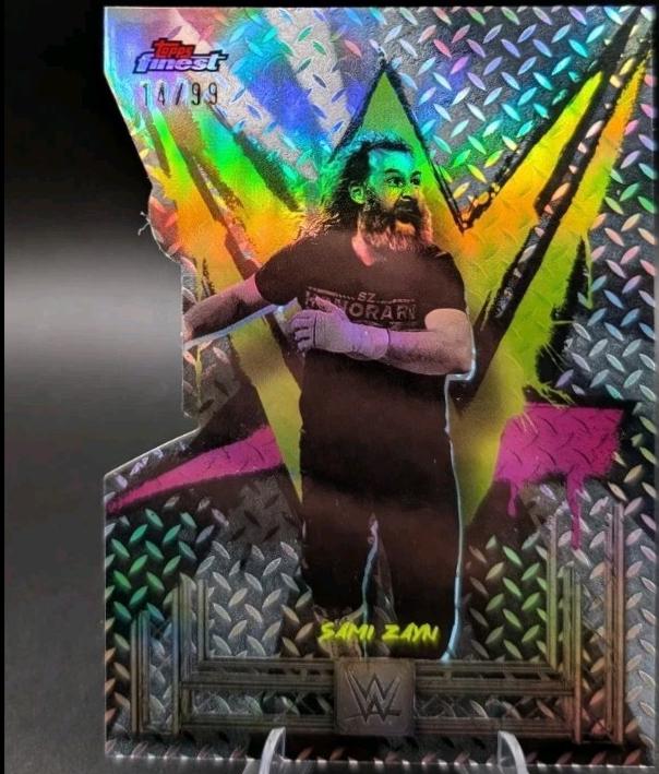 Sami Zayn [Die-Cut Refractor] #25