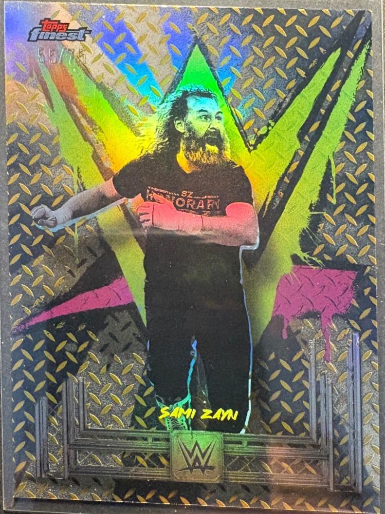 Sami Zayn [Gold Refractor] #25