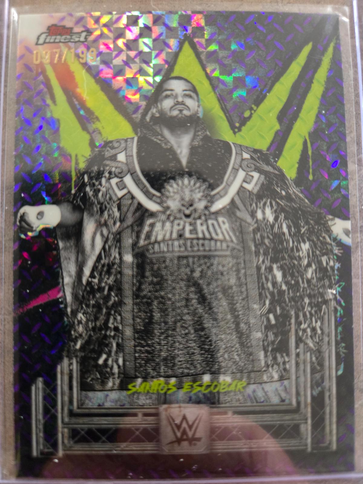 Santos Escobar [Purple Checkerboard Refractor] #36