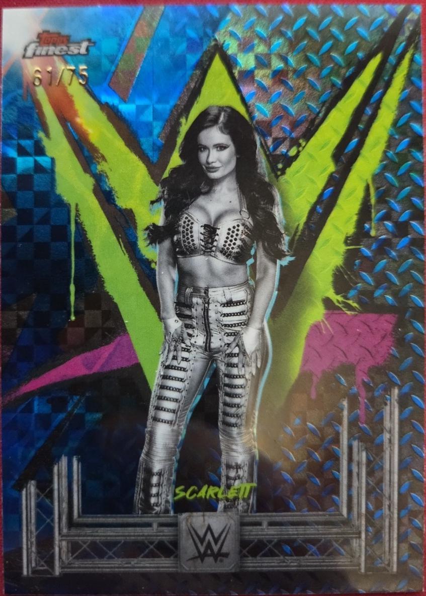 Scarlett [Blue Checkerboard Refractor] #135