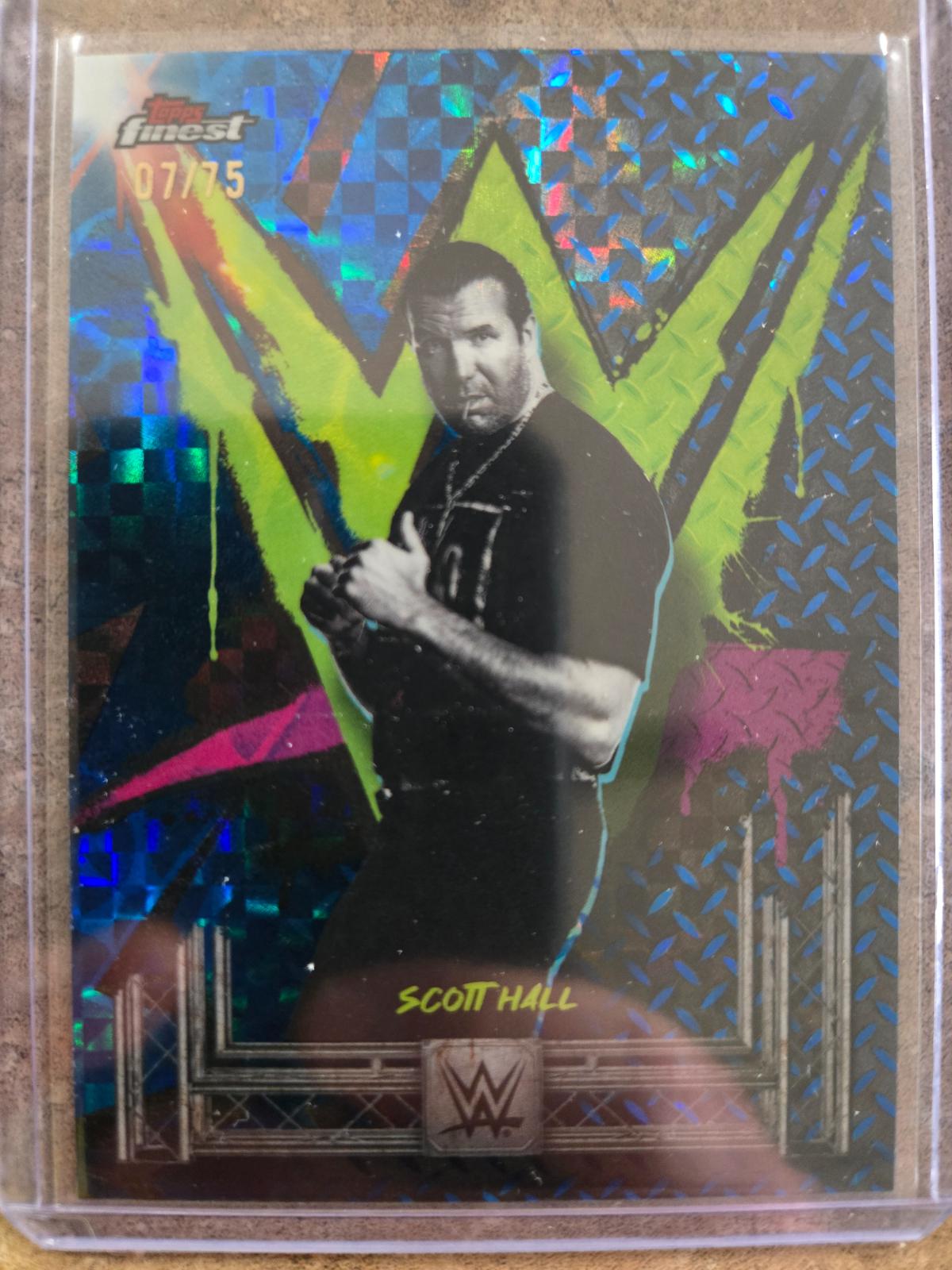 Scott Hall [Blue Checkerboard Refractor] #122