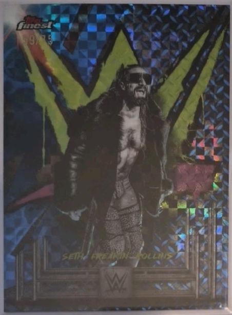 Seth Freakin Rollins [Blue Checkerboard Refractor] #150