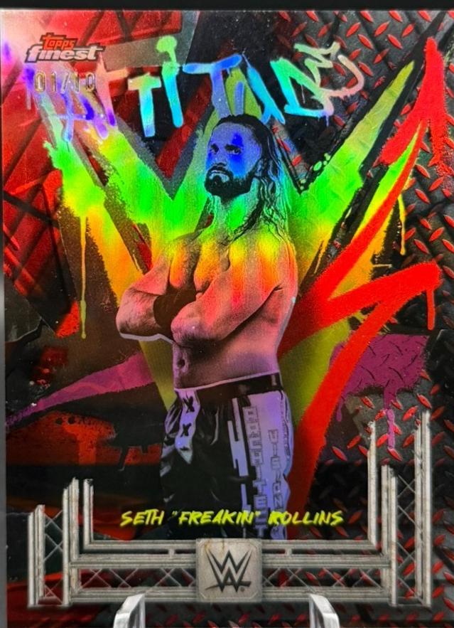 Seth Freakin Rollins [Red Black Vapor Refractor] #250