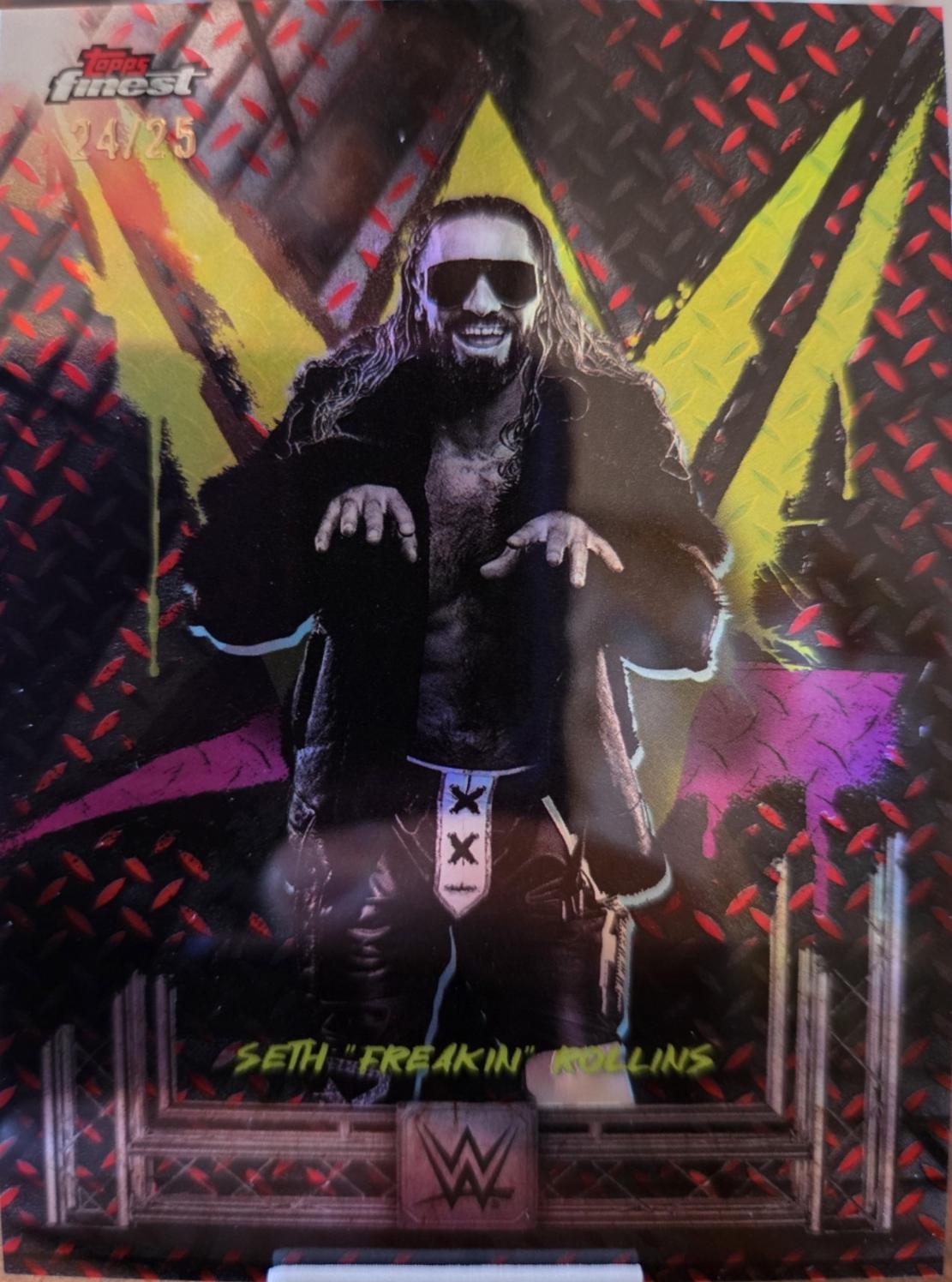 Seth Freakin Rollins [Red Black Vapor Refractor] #50