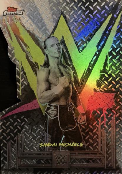 Shawn Michaels [Die-Cut Refractor] #4