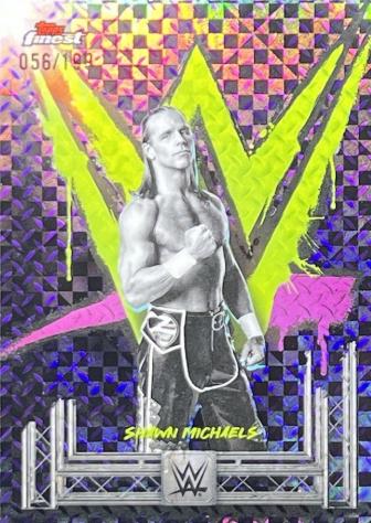 Shawn Michaels [Purple Checkerboard Refractor] #4