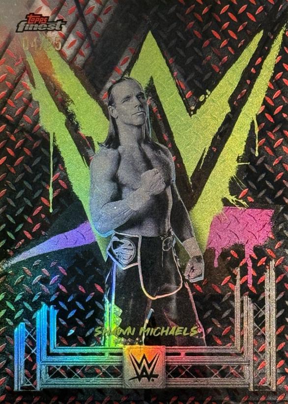 Shawn Michaels [Red Black Vapor Refractor] #4