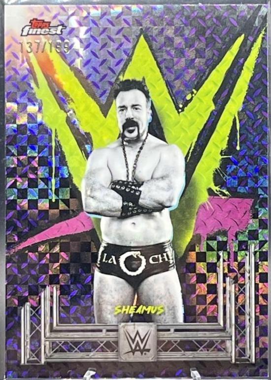 Sheamus [Purple Checkerboard Refractor] #59