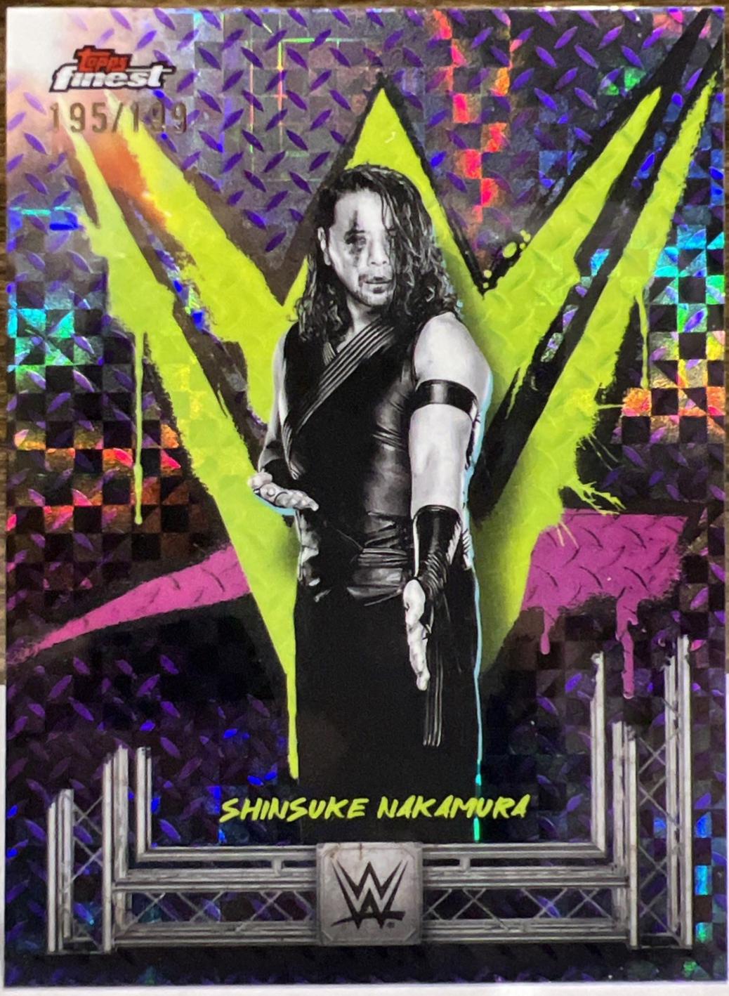 Shinsuke Nakamura [Blue Checkerboard Refractor] #32