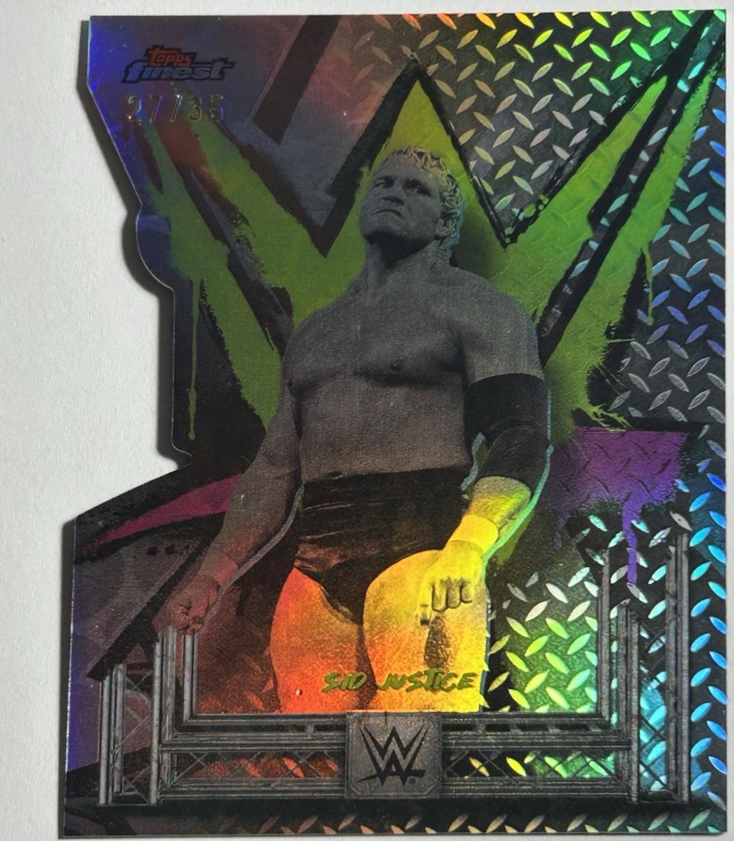 Sid Justice [Die-Cut Refractor] #192