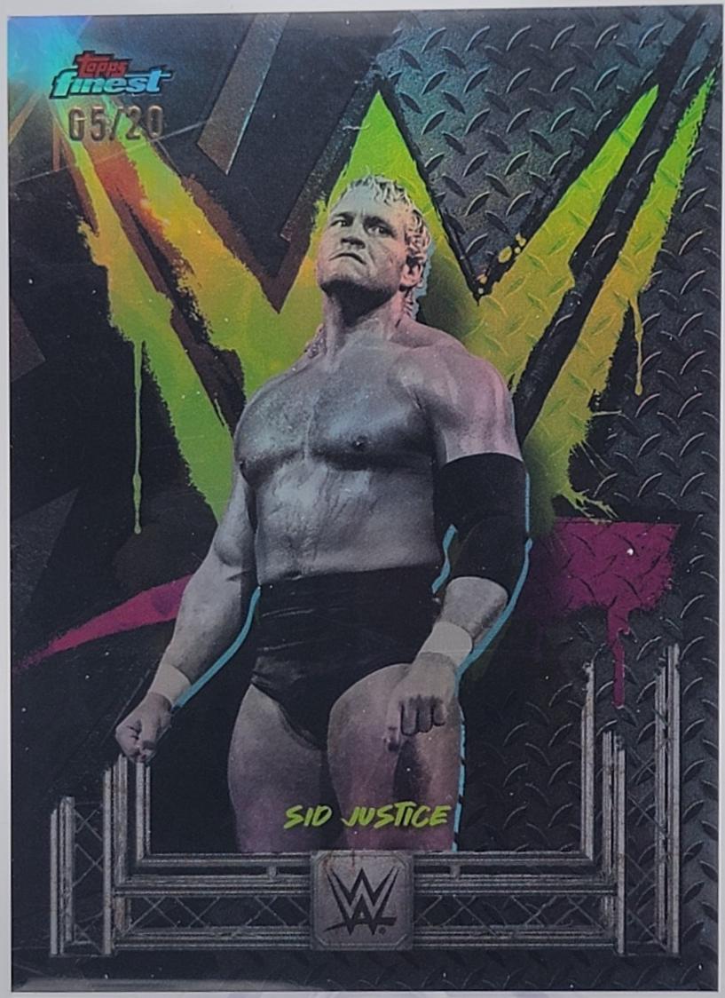 Sid Justice [Red Black Vapor Refractor] #192
