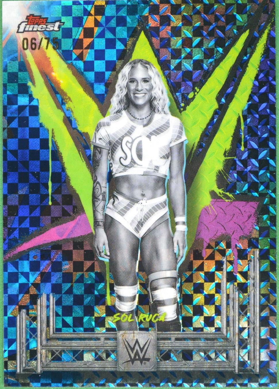 Sol Ruca [Blue Checkerboard Refractor] #153