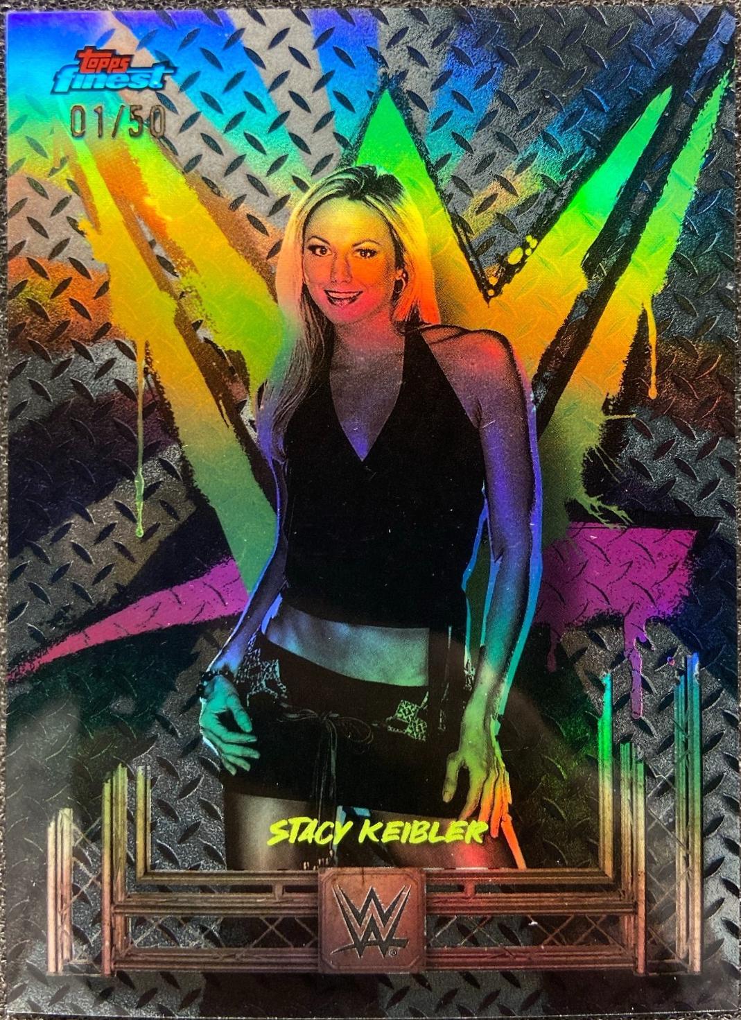 Stacy Keibler [Black Refractor] #95