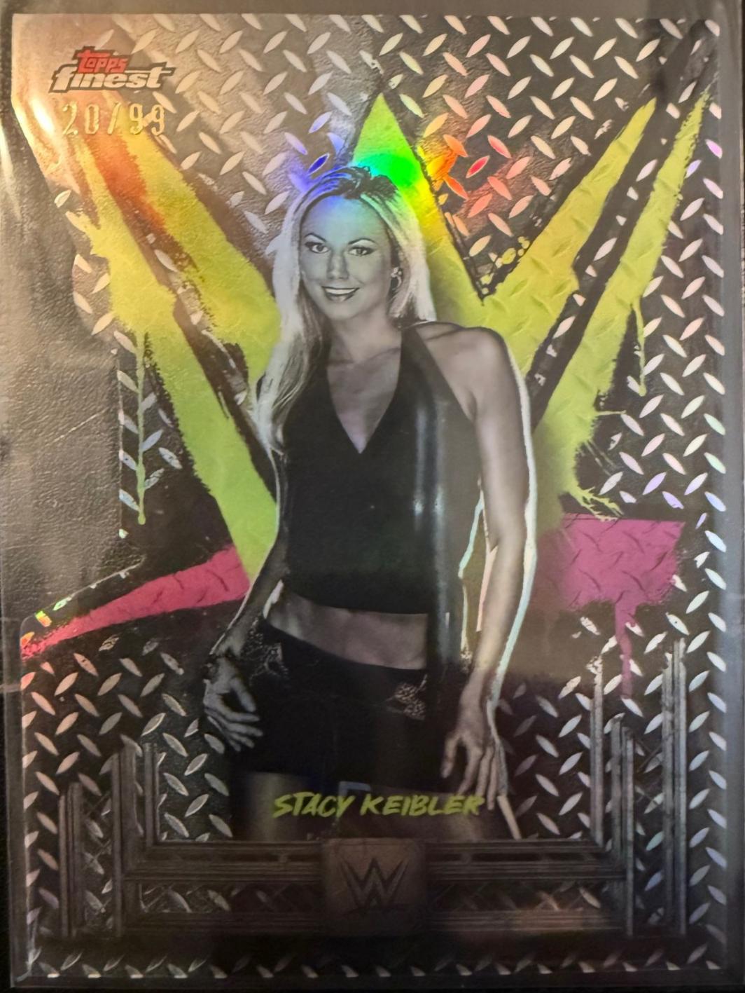 Stacy Keibler [Die-Cut Refractor] #95