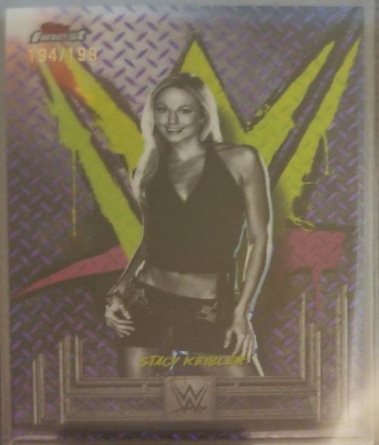 Stacy Keibler [Purple Checkerboard Refractor] #95