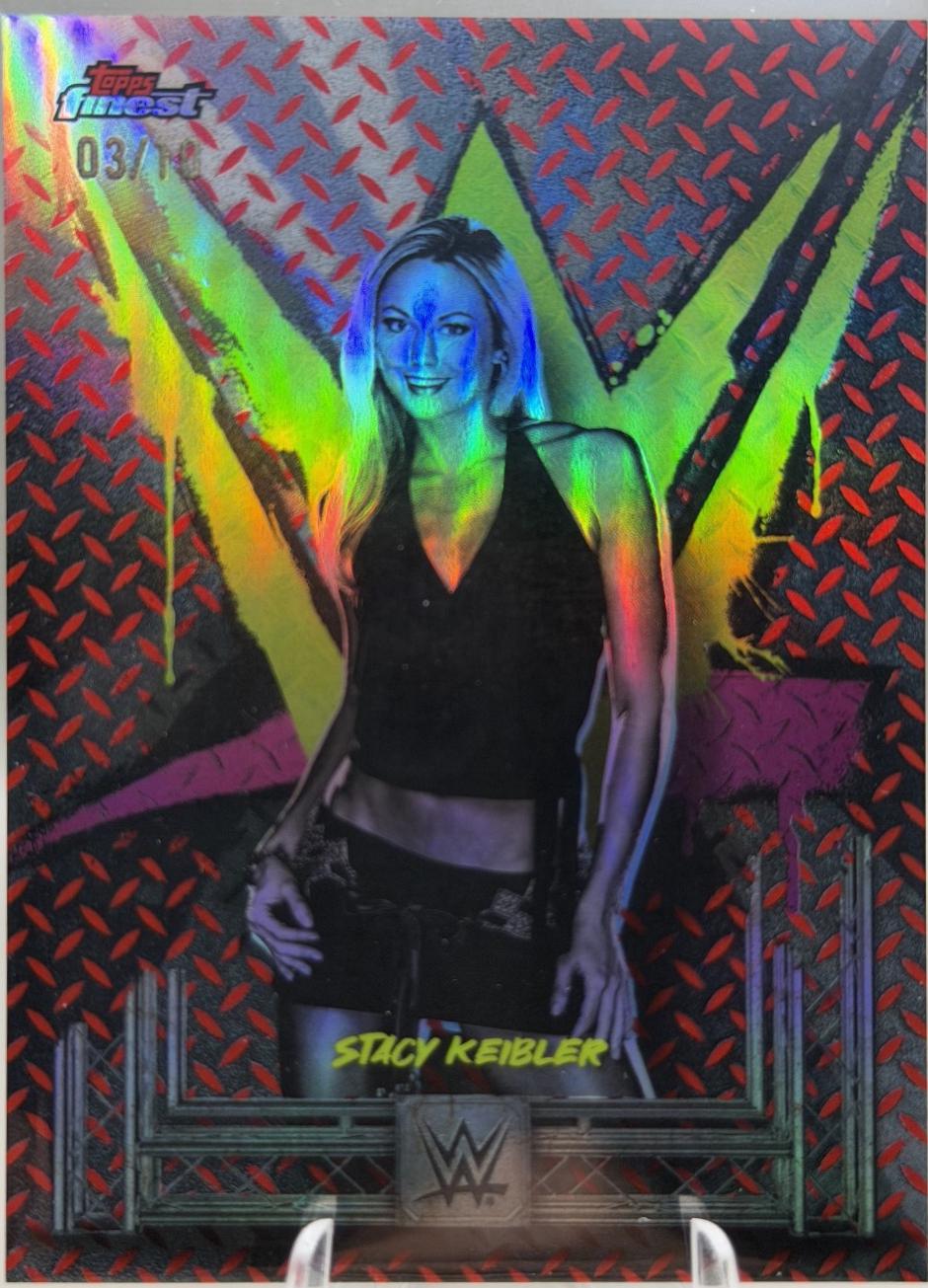 Stacy Keibler [Red Black Vapor Refractor] #95