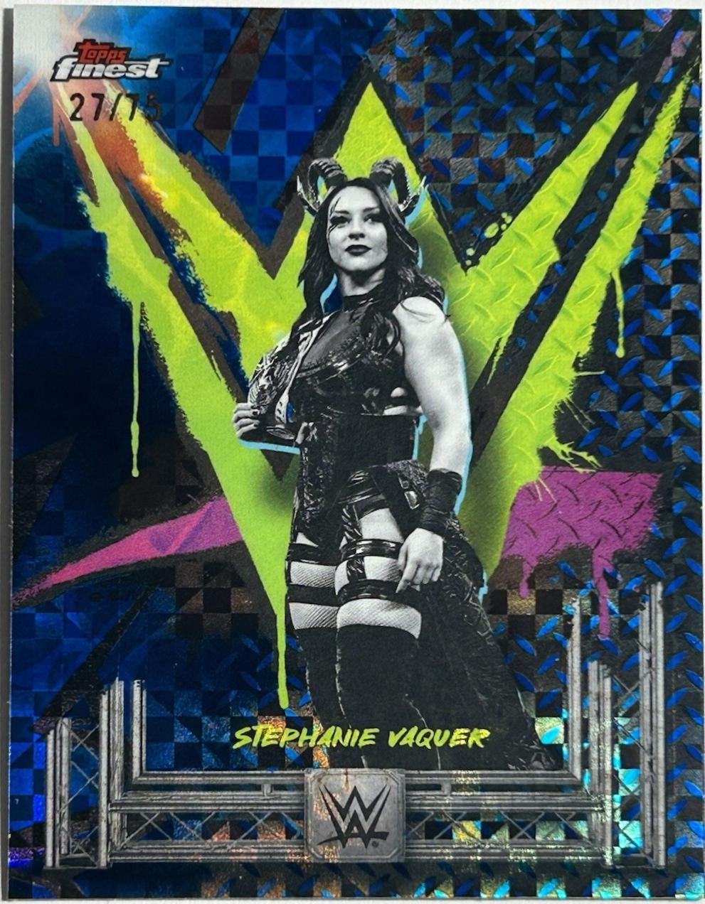 Stephanie Vaquer [Blue Checkerboard Refractor] #151