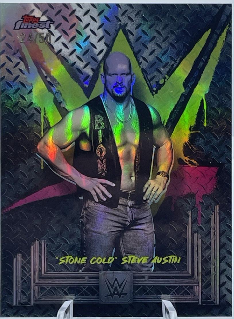 Stone Cold Steve Austin [Black Refractor] #2