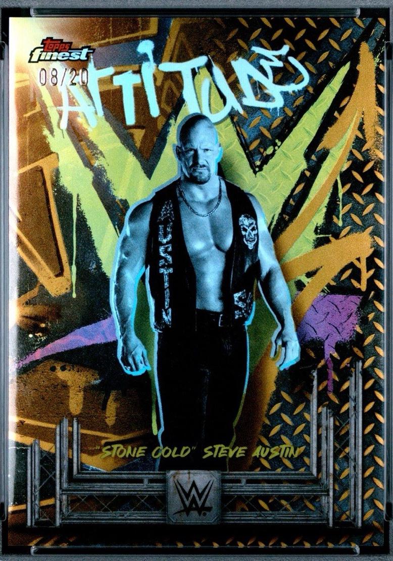 Stone Cold Steve Austin [Gold Refractor] #202