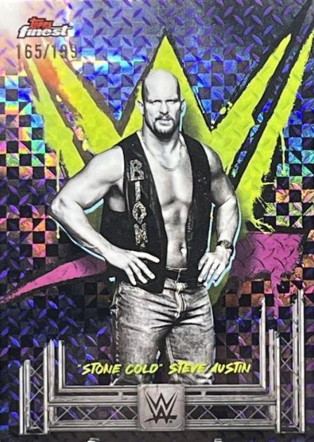 Stone Cold Steve Austin [Purple Checkerboard Refractor] #2