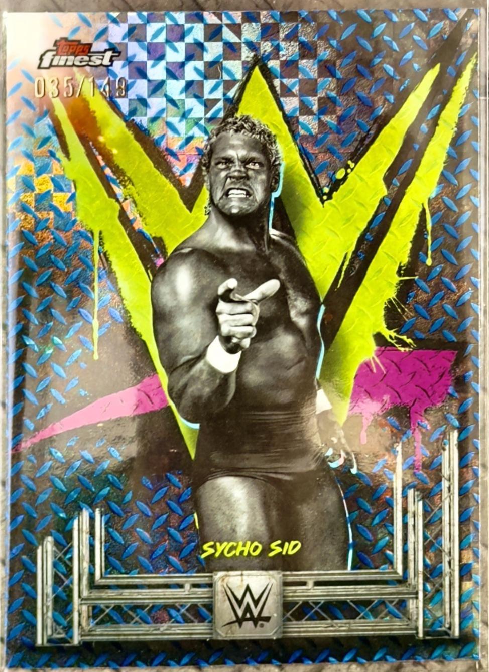 Sycho Sid [Blue Checkerboard Refractor] #92