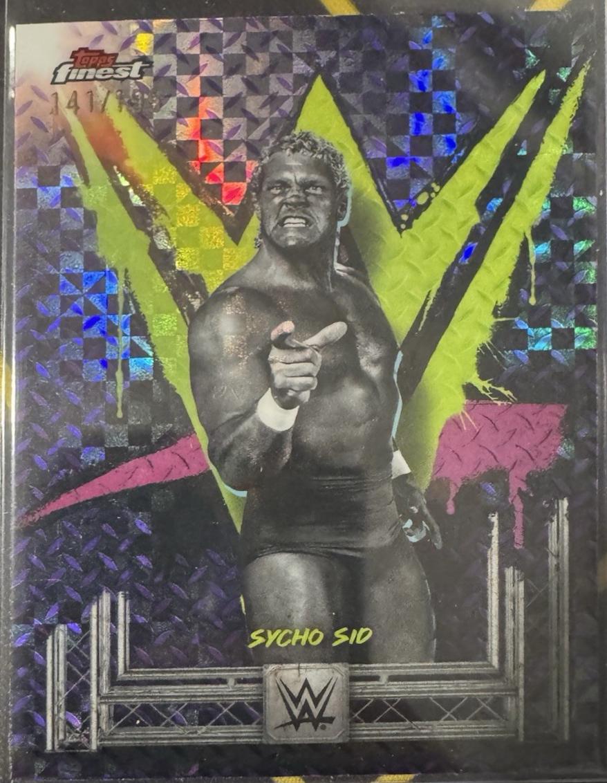 Sycho Sid [Purple Checkerboard Refractor] #92
