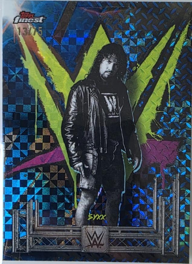 Syxx [Blue Checkerboard Refractor] #108