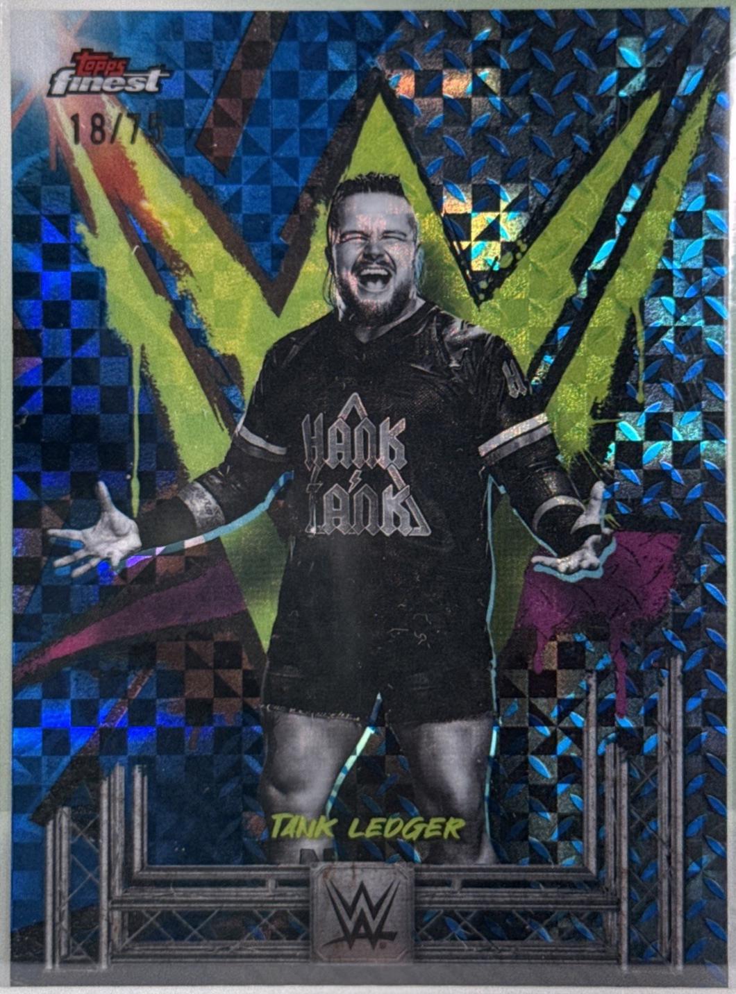 Tank Ledger [Blue Checkerboard Refractor] #109
