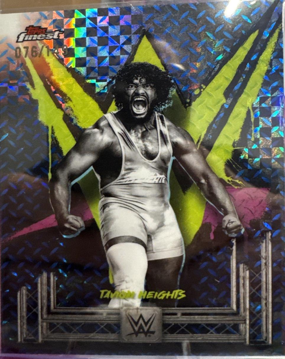 Tavion Heights [Blue Checkerboard Refractor] #71