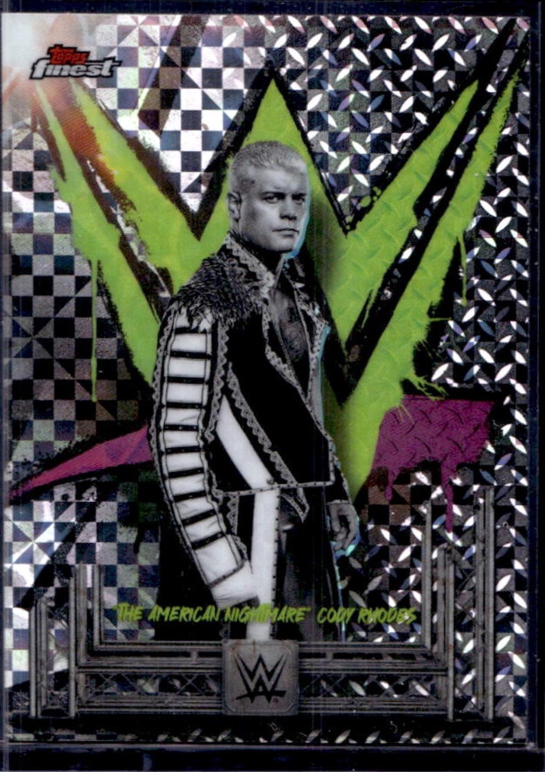 The American Nightmare Cody Rhodes [Checkerboard Refractor] #110