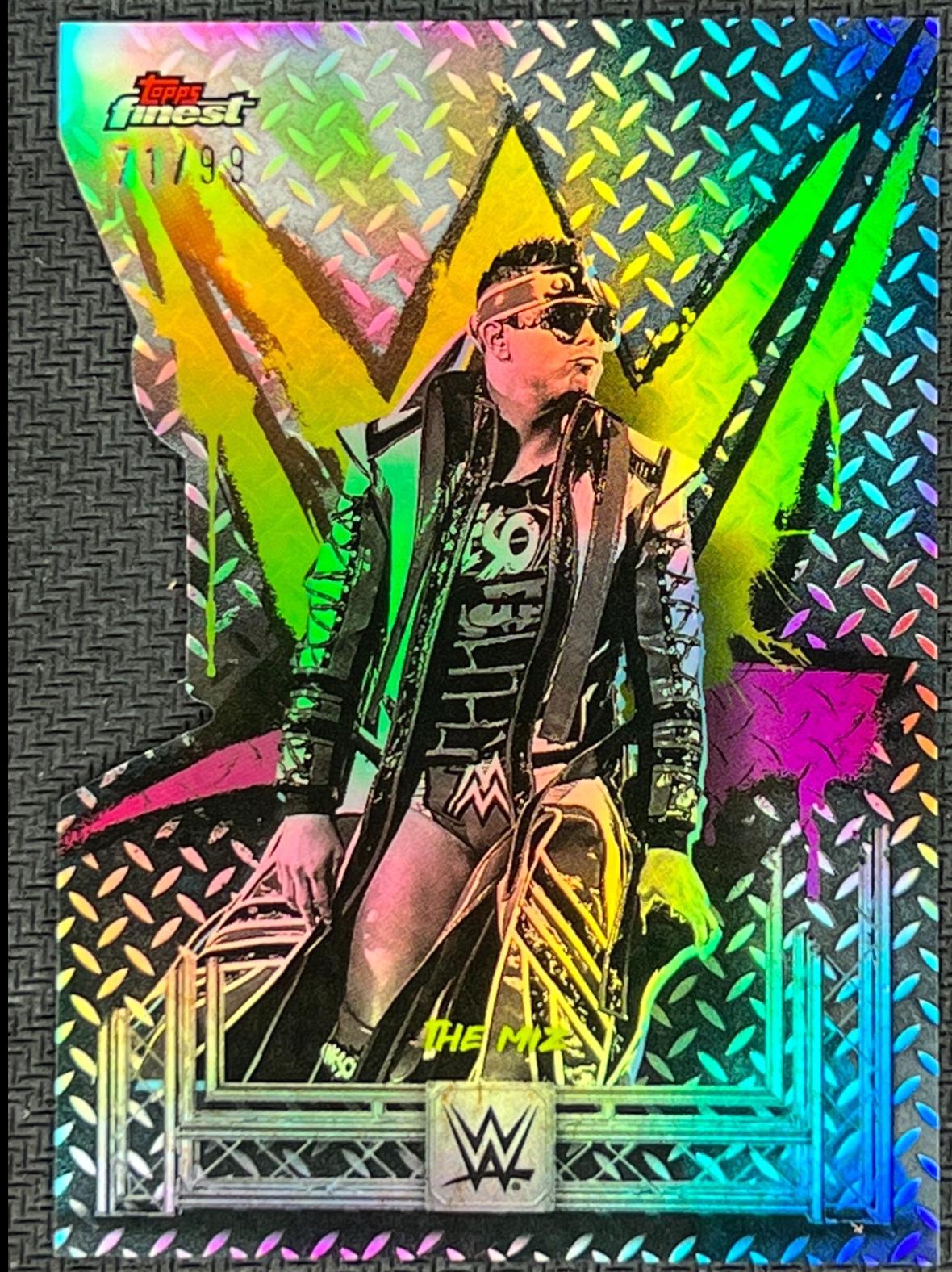 The Miz [Die-Cut Refractor] #43