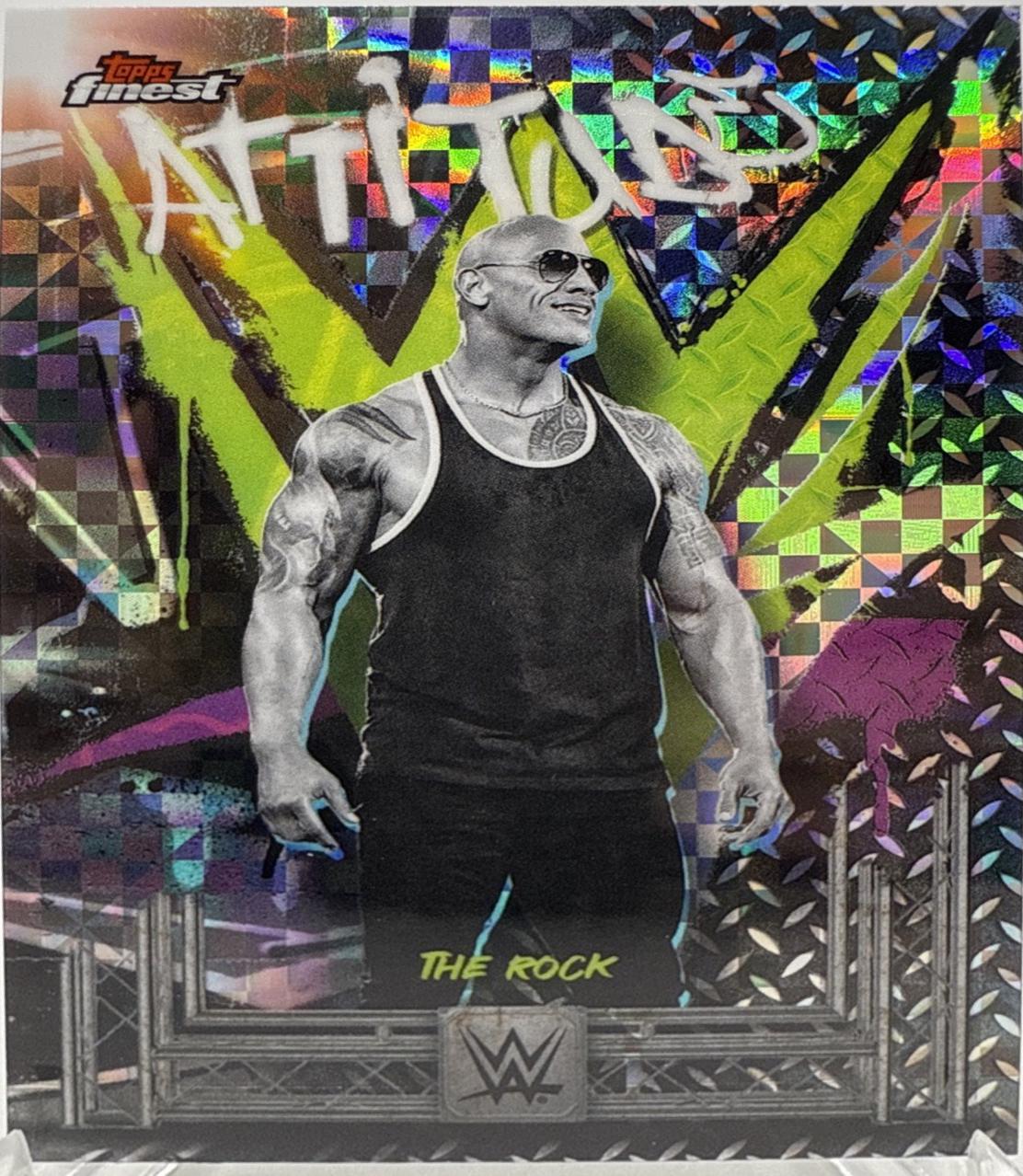 The Rock [Checkerboard Refractor] #300