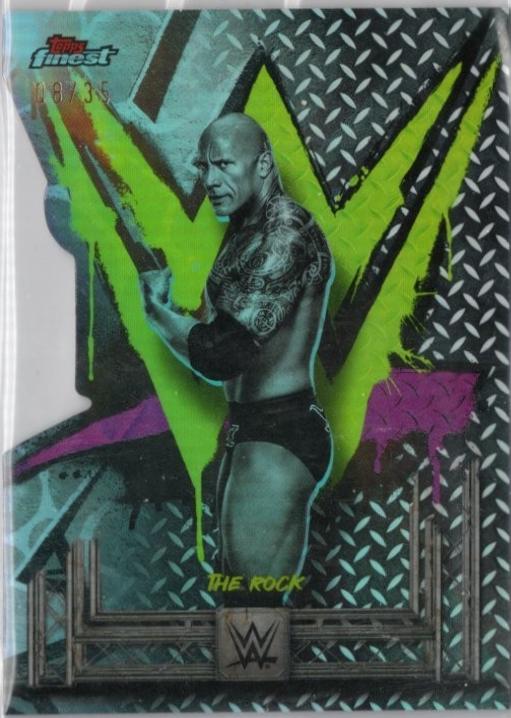 The Rock [Die-Cut Refractor] #200