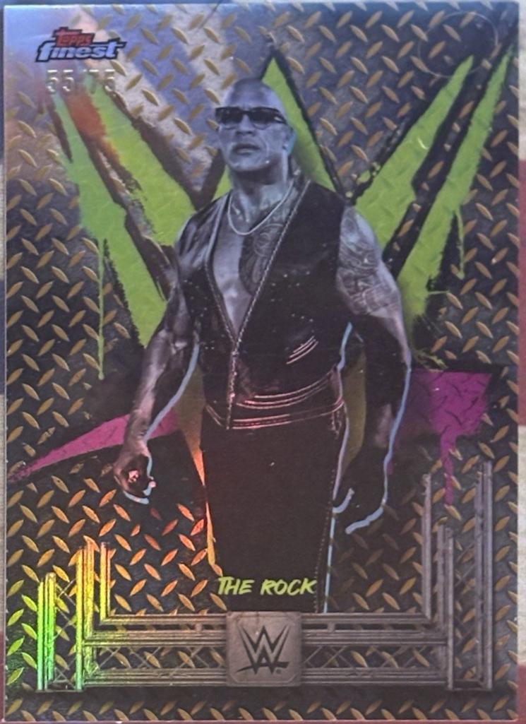 The Rock [Gold Refractor] #100