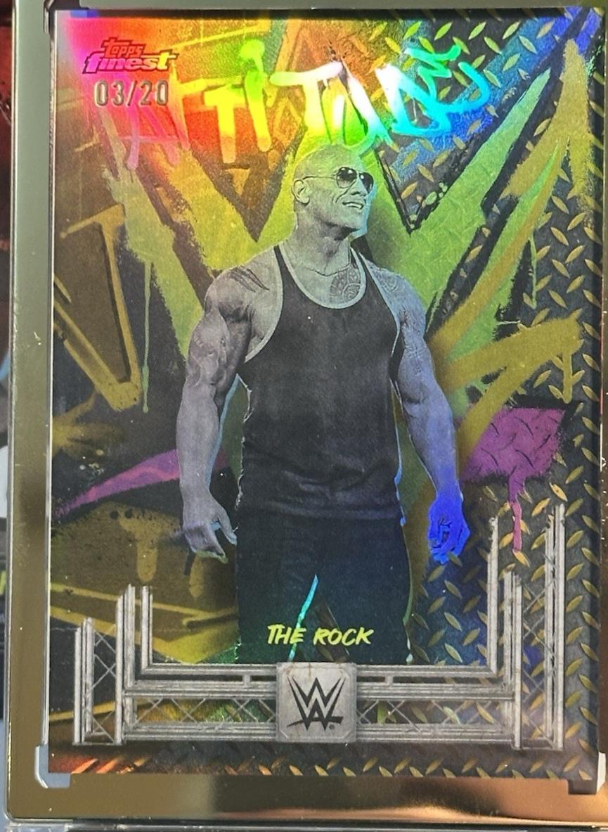 The Rock [Gold Refractor] #300