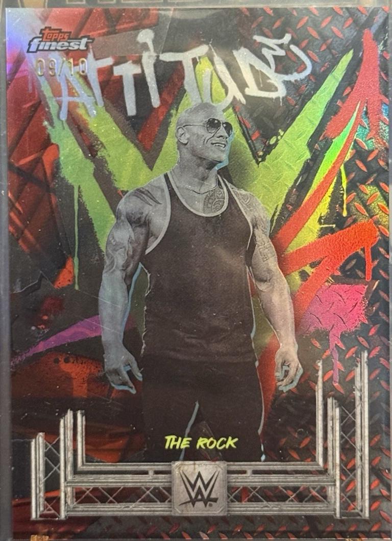 The Rock [Red Black Vapor Refractor] #300