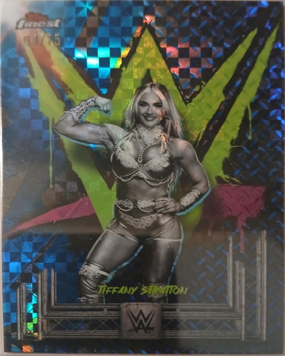 Tiffany Stratton [Blue Checkerboard Refractor] #193