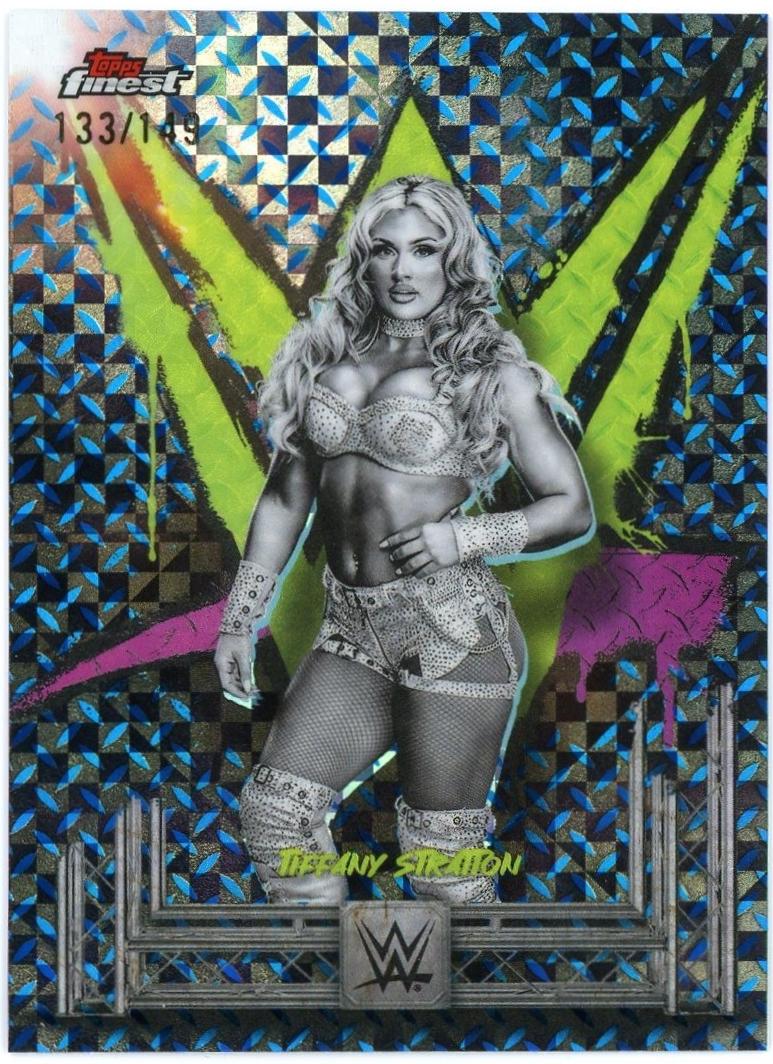 Tiffany Stratton [Blue Checkerboard Refractor] #93
