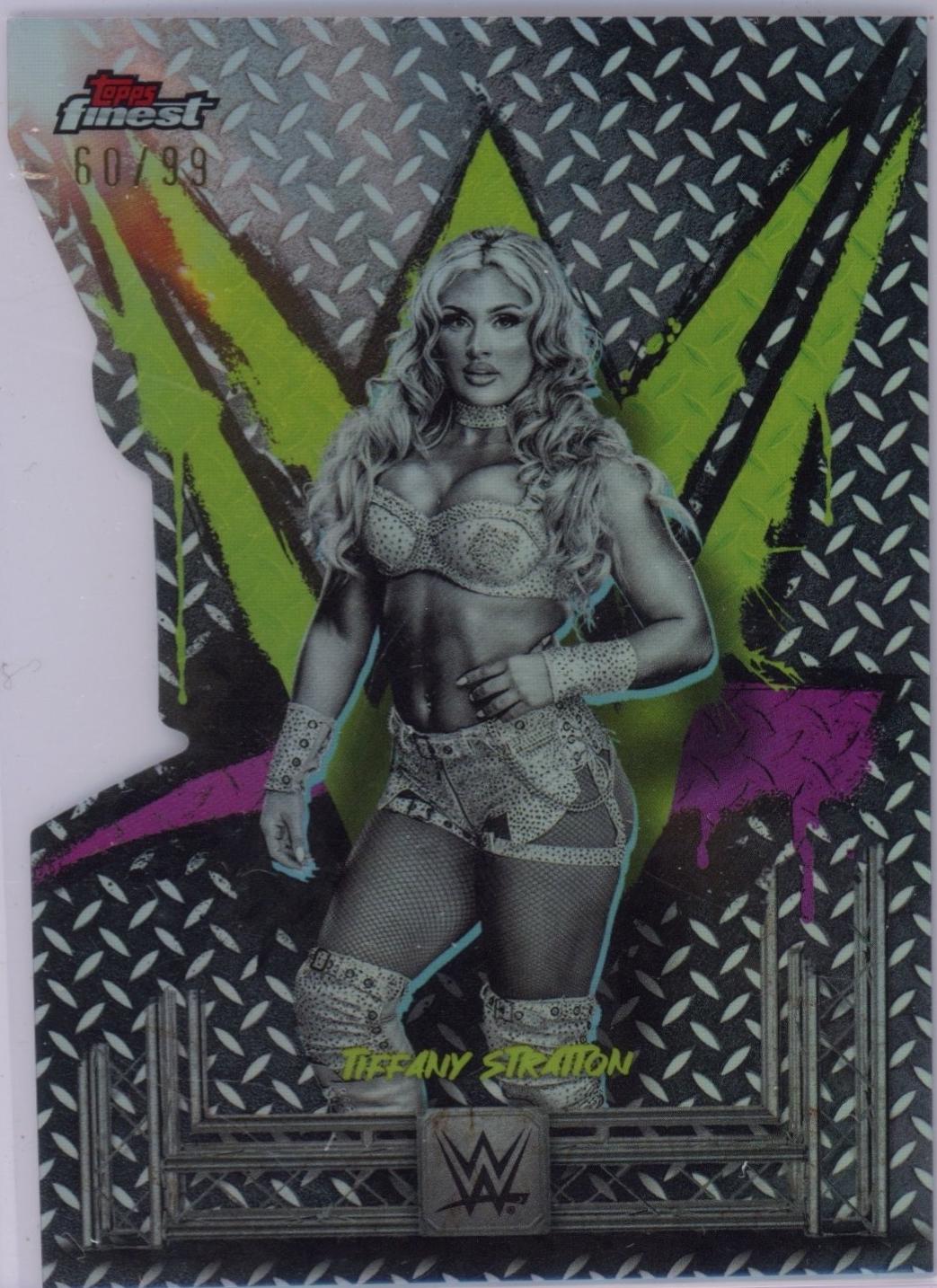 Tiffany Stratton [Die-Cut Refractor] #93