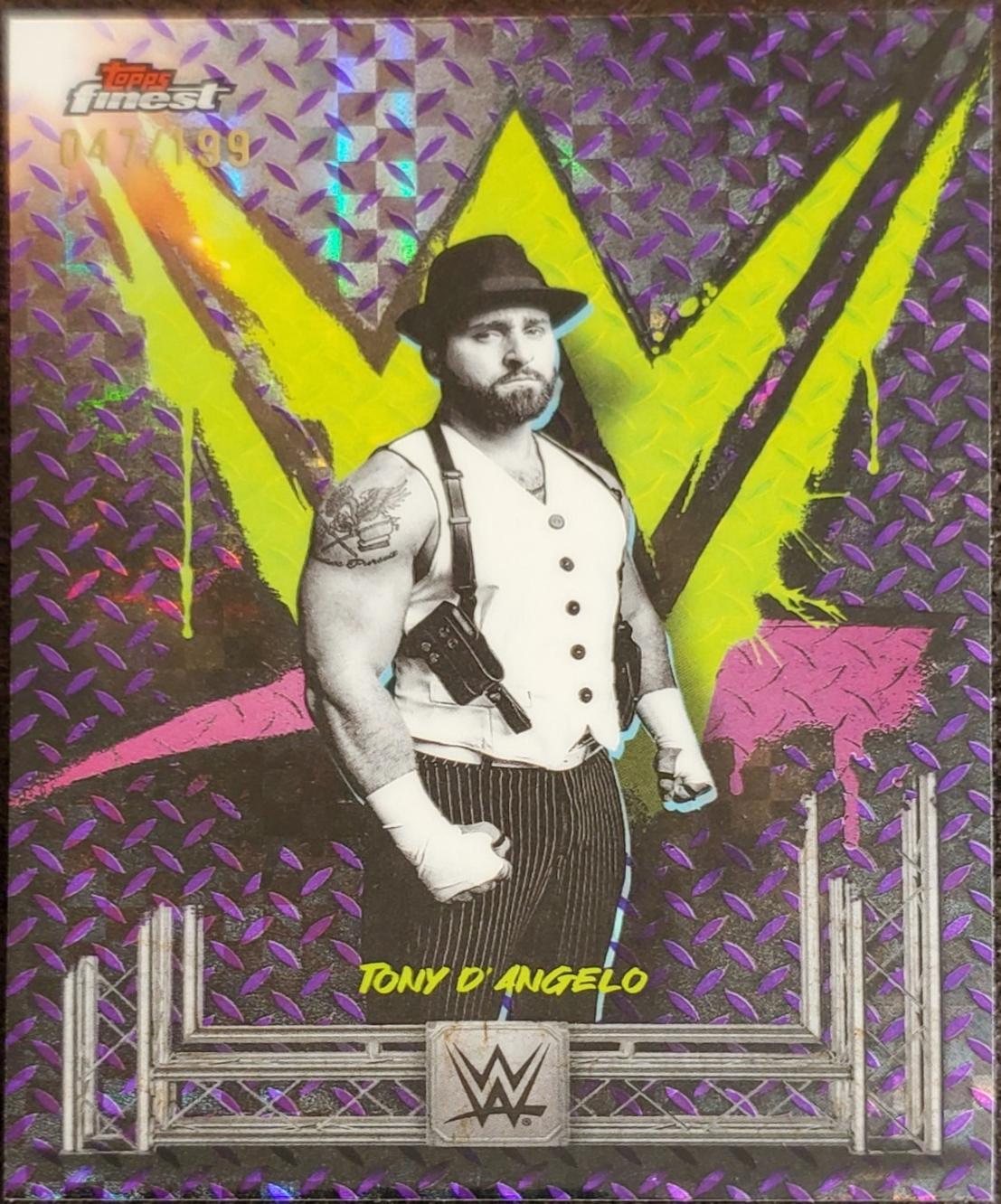 Tony D'Angelo [Purple Checkerboard Refractor] #41