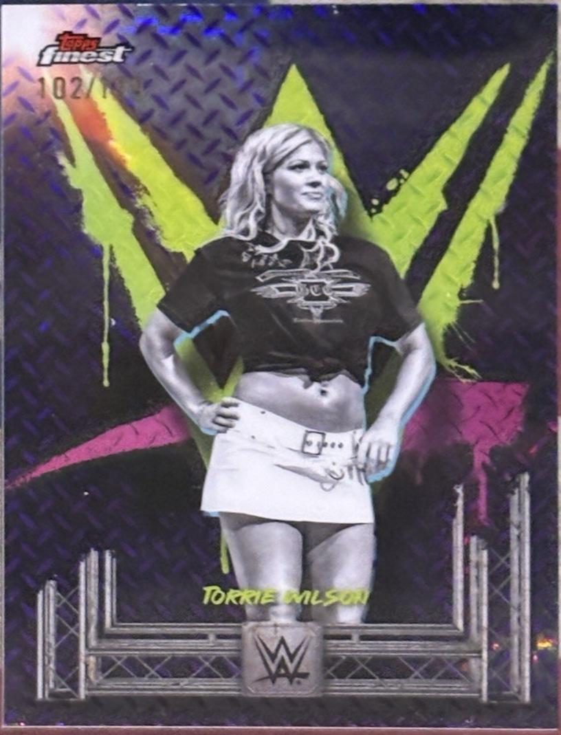Torrie Wilson [Purple Checkerboard Refractor] #84