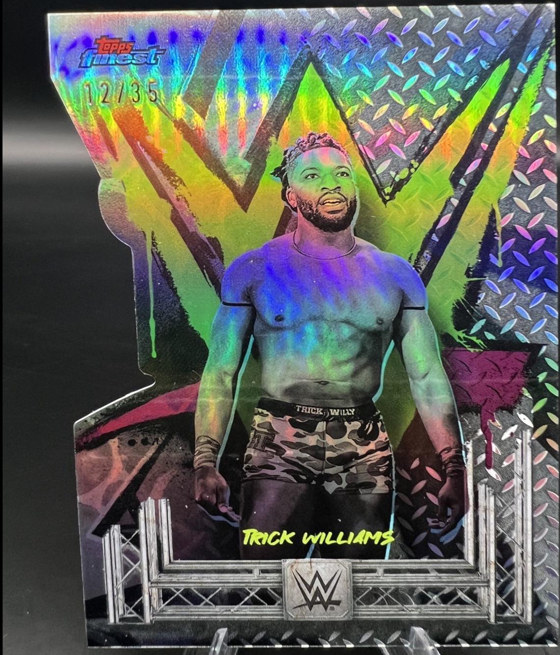 Trick Williams [Die-Cut Refractor] #156