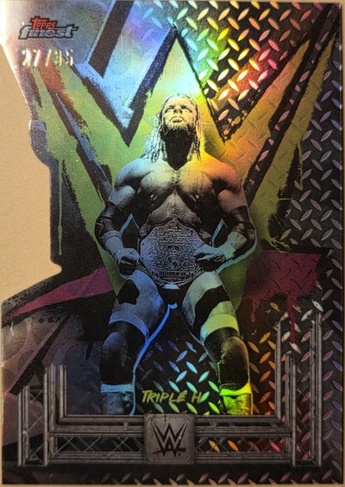 Triple H [Die-Cut Refractor] #121