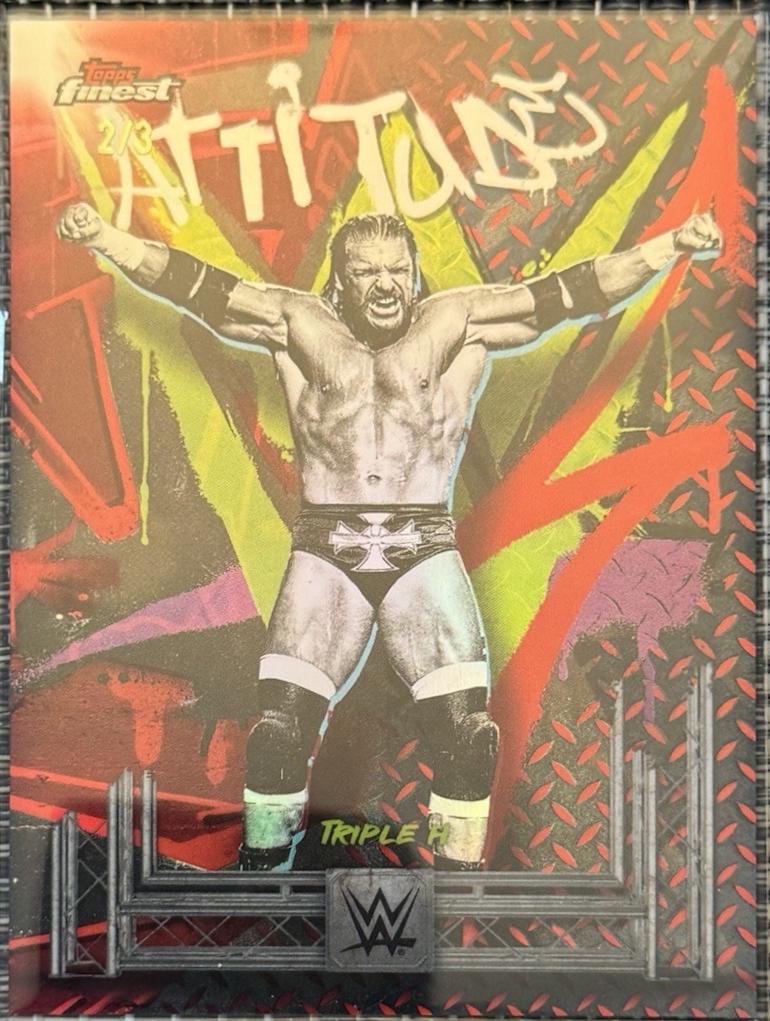 Triple H [Red Refractor] #221