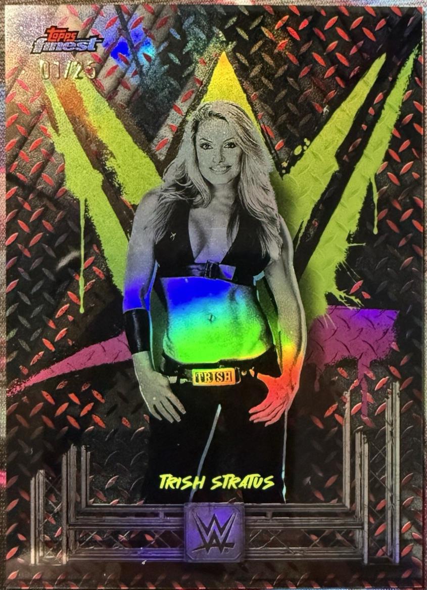 Trish Stratus [Red Black Vapor Refractor] #14