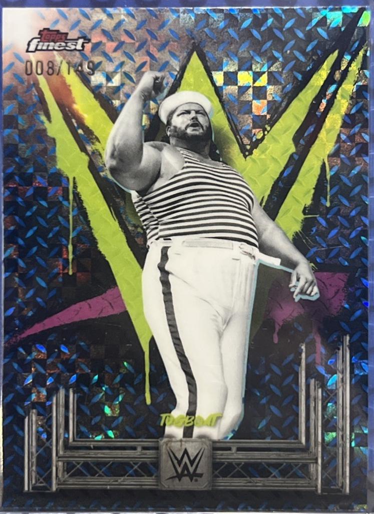 Tugboat [Blue Checkerboard Refractor] #91