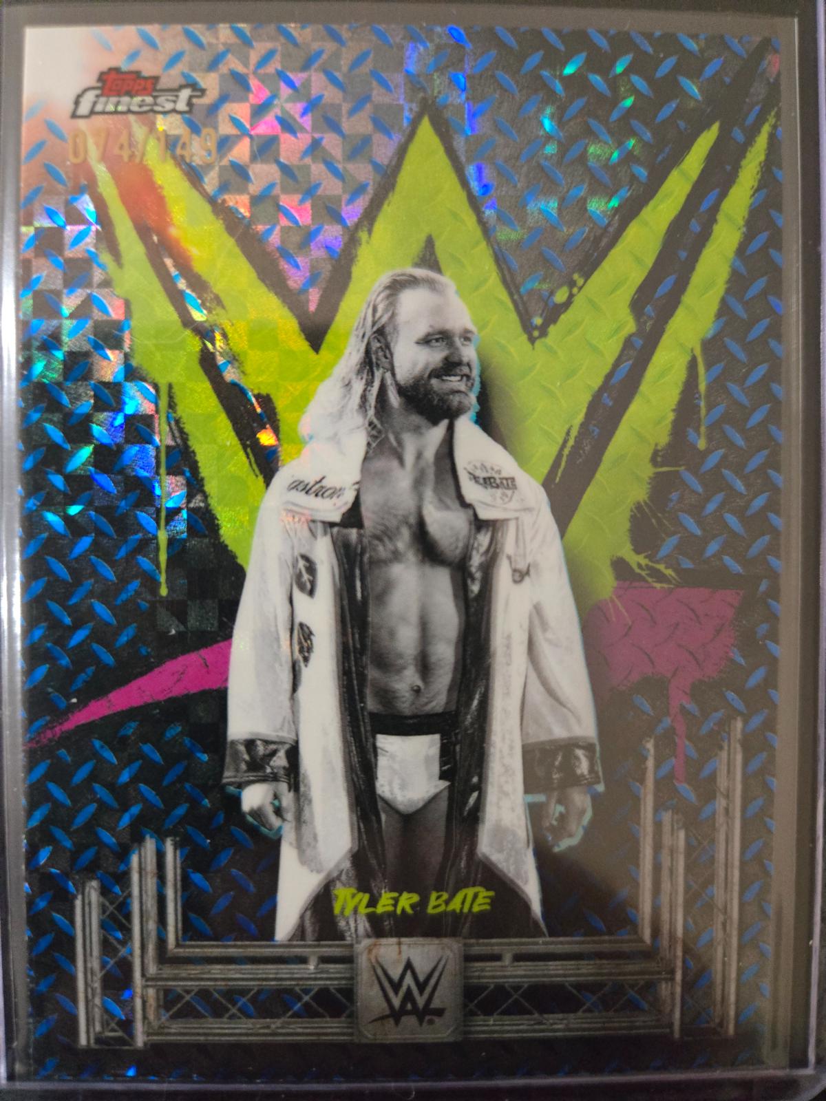 Tyler Bate [Blue Checkerboard Refractor] #26