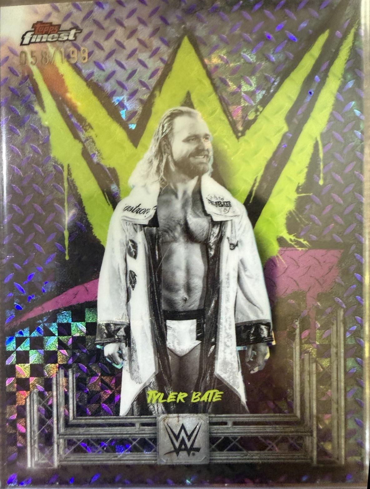 Tyler Bate [Purple Checkerboard Refractor] #26