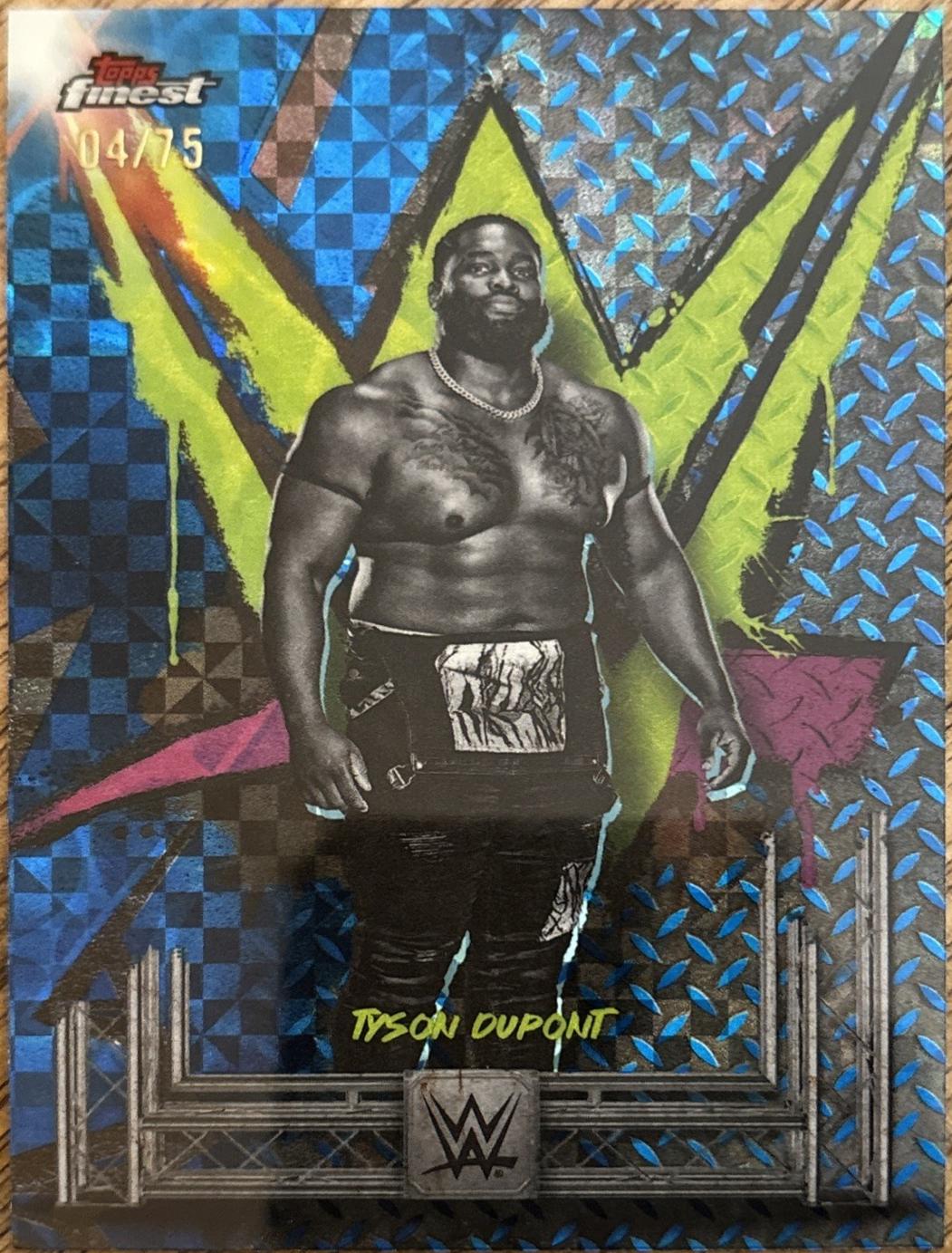Tyson Dupont [Blue Checkerboard Refractor] #162